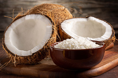 desiccated coconut